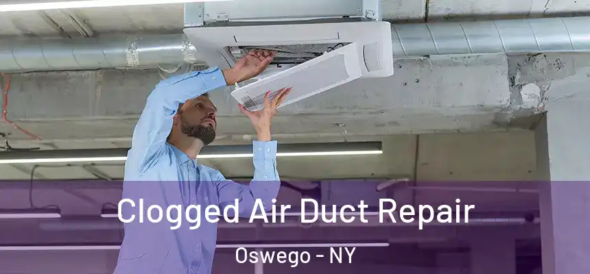  Clogged Air Duct Repair Oswego - NY